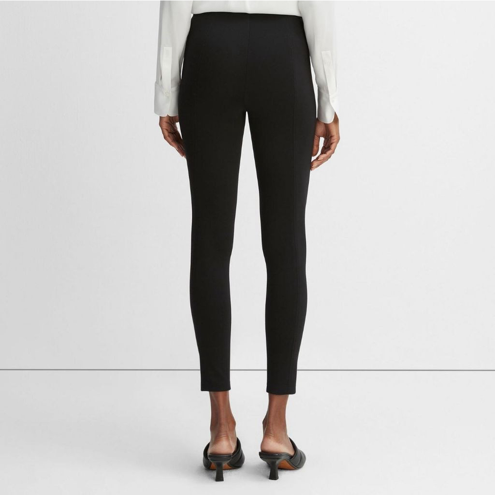 Vince Legging Solid Black Ponte Pull On Basic Min… - image 2